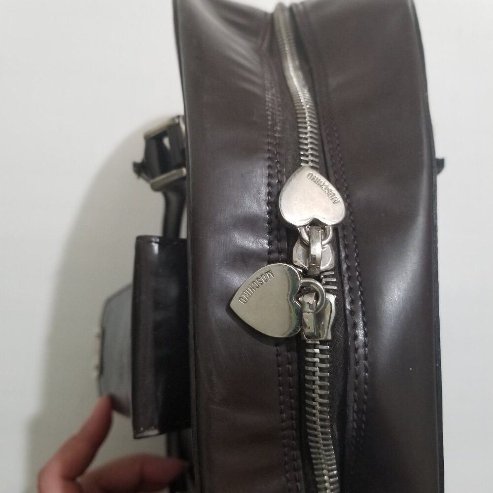 Moschino Brand bag in brown - Picture 7 of 16